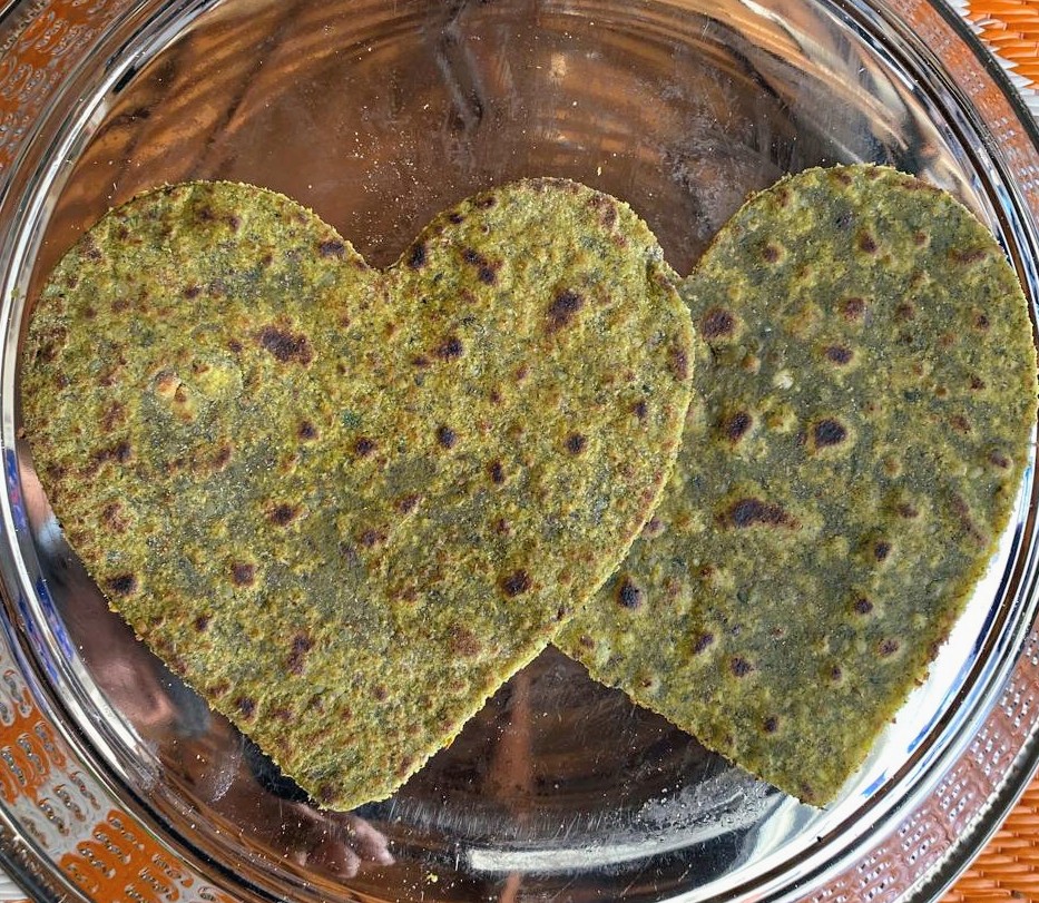 Krave high protein tortilla on plate